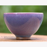 Jun Porcelain Purple Glaze Chicken Heart Tea Cup