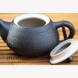 Rock Clay Gongfu Tea Service Teapot and Cups Portable Set